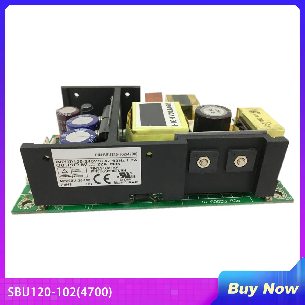 

SBU120-102(4700) For SINPRO Industrial Medical Power Supply 5V 22A