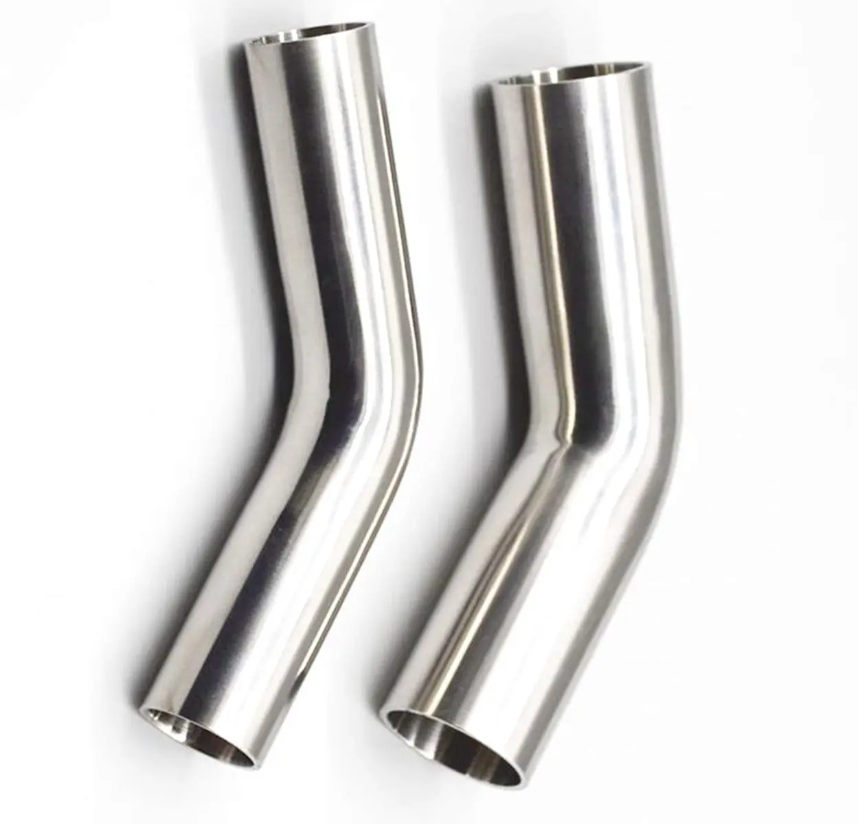 Outer Diameter 12.7/16/19/25/32/38/45/51/57/76/89/102mm 304 Stainless Sanitary 45 Degree Elbow Lengthen Welding Pipe Fitting