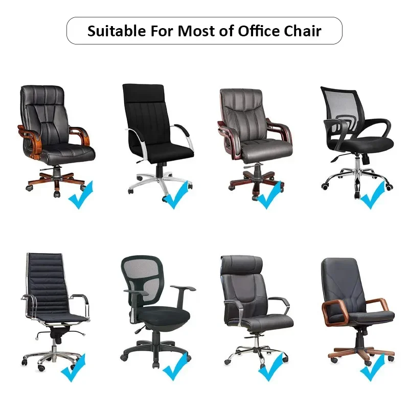 Office Computer Chair Covers Armchair Protector Black Blue High Quality Housse De Chaise Includ Armrest Velet Gamer Chair Covers