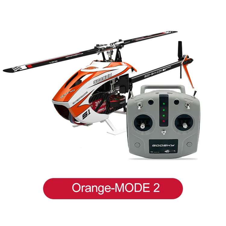 

NEW Goosky S1 BNF/RTF 3d RC Helicopter 6ch 6-Axis Gyroscope 3D Flybarless Dual Brushless Motor Direct-Drive Rc Helicopter