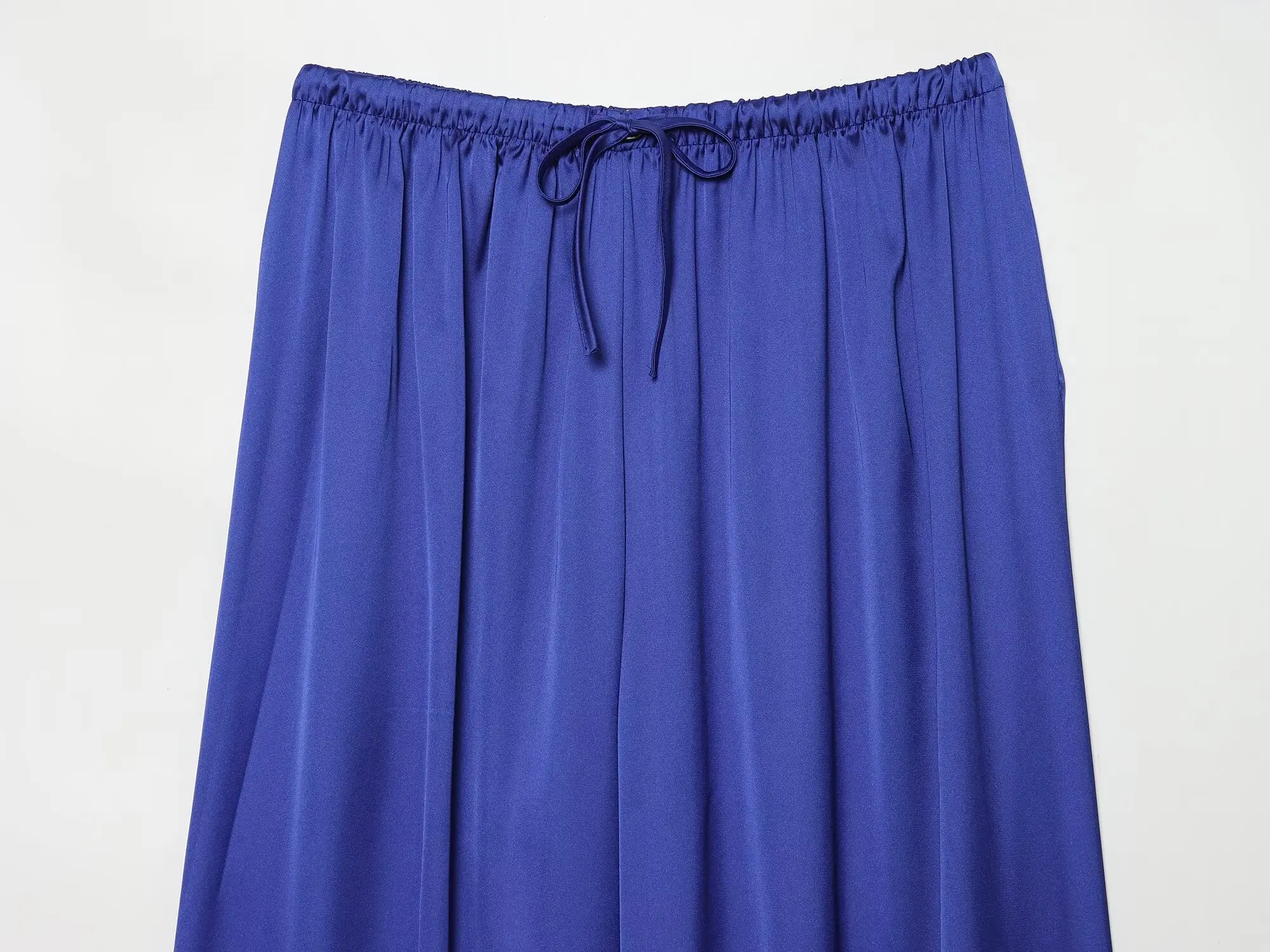 KONDALA Damen Minimalistische Schicke Kordelzug-Hose mit weitem Bein – Neu 2026 Sommer Trendige High-Street-Hose Elegante Freizeithose für den Urlaub – Detail 6