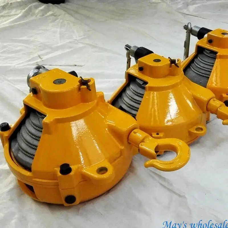 Retractable Spring Steel Wire Rope Measuring Tool Hook Holder Hangings 30-40Kg / 66-88lbs Assembly-line Fixtures 448A