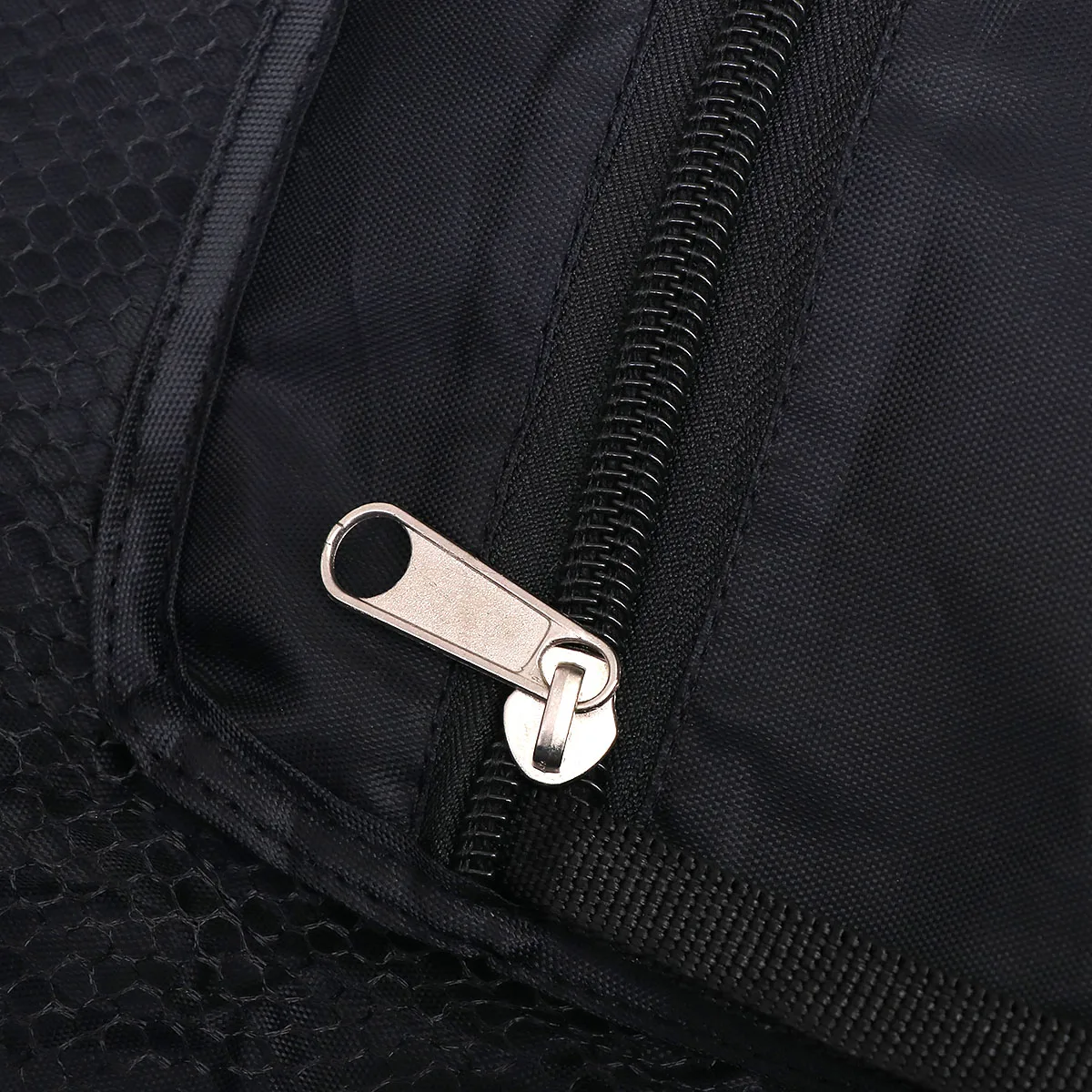 Kinderrugzak Strand Mesh Tote Bag Opvouwbare opbergtas Zandspeelgoed Zeeschelptas Baggergereedschapstas voor tieners Kinderen (zwart)