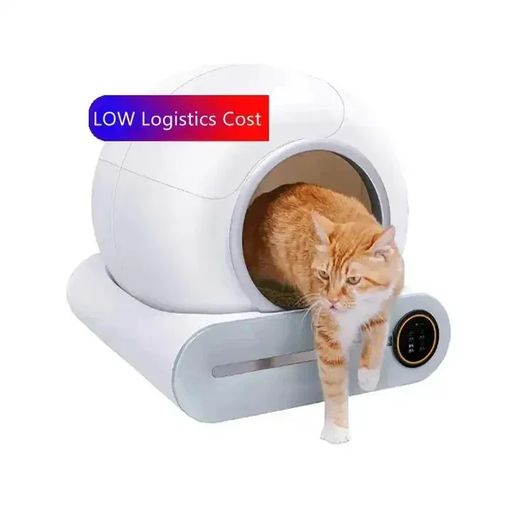 Large Automatic Cat Toilet Wit App Remote Control Self-cleaning Intelligent Health Monitor Cat Litter Box