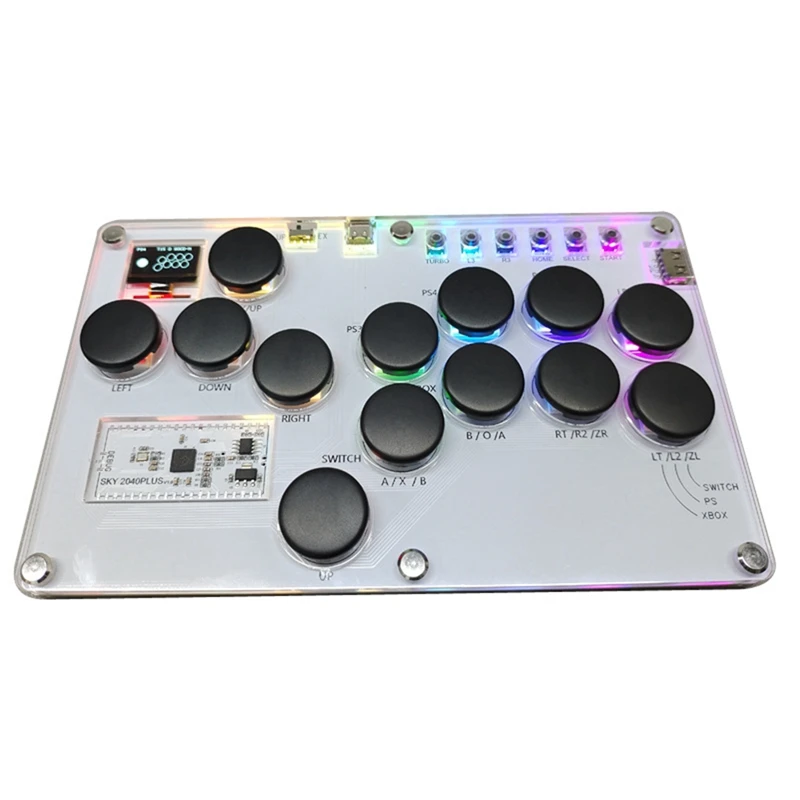 

SKY2040PLUS 13-Key Game Controller Controller Rodless Game Combat Stick Mechanical Button C-A09I