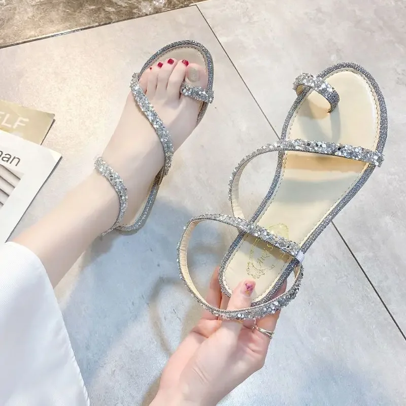 

Outdoor Flat Rubber Women's Sandals Pvc Casual Original Footwear High Quality on Offer Daily Designer Vip Sales Ladies Shoes