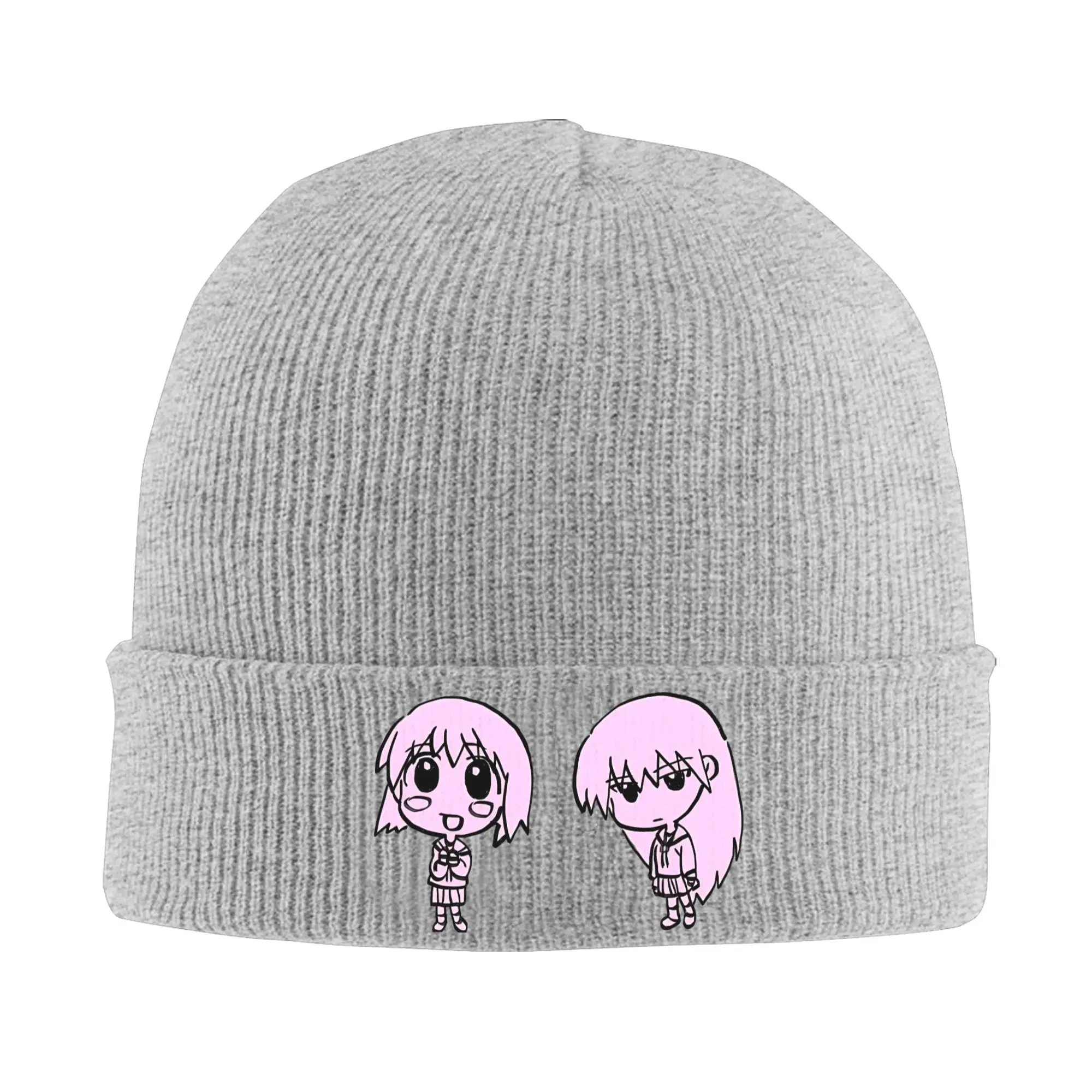 Osaka Autistic Azumanga Daioh Merch Winter Knit Cuff Beanie For Men Women Skull Knitted Hat Cap  Bonnet Hats