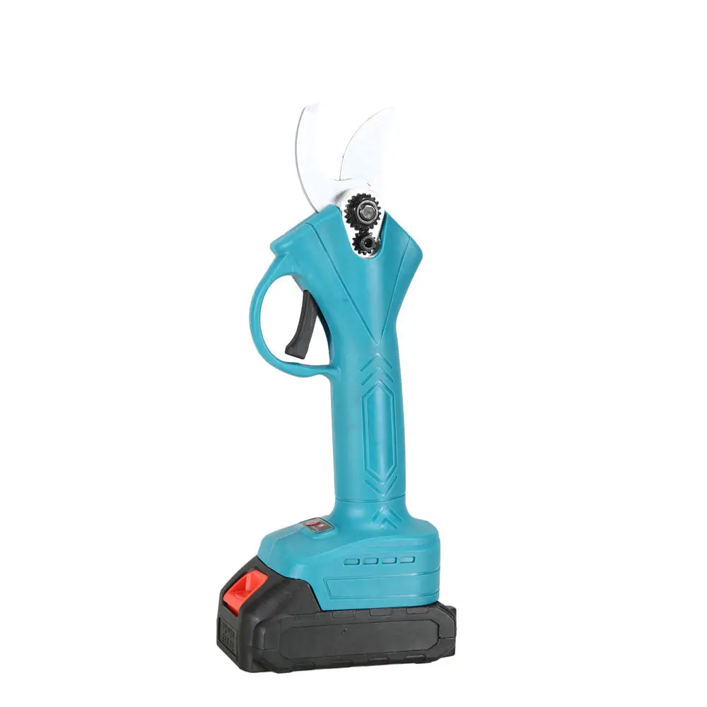 Custom Portable 3pcs 1.7m Rechargeable Battery Powered Cordless Pole Pruning Shear DIY Plastic Handle Ratchet Type