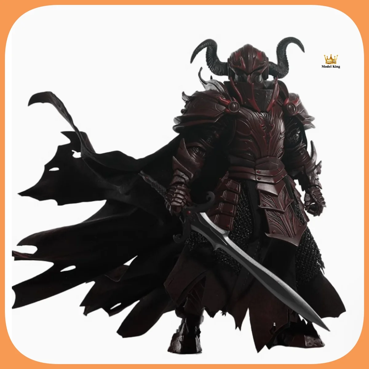 In Stock 1/12 Four Horsemen Mythical Legion Blood Knight 2.0 Cloak With Weapons Accessories For 6.5inch Action Figure Model