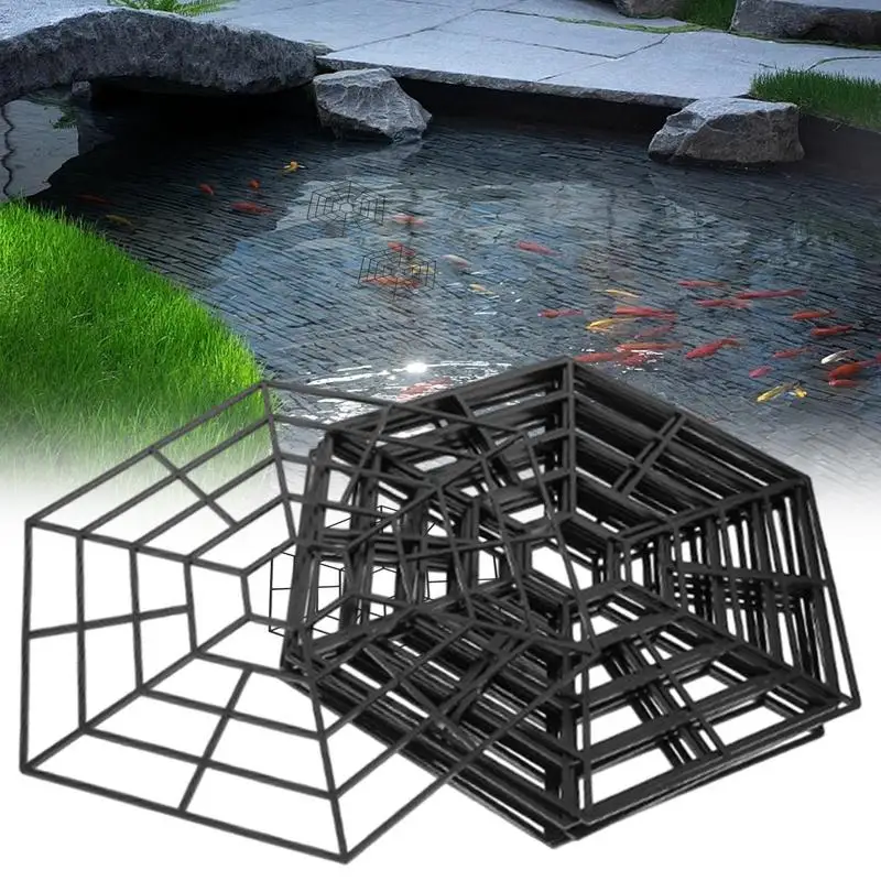Защитная сетка для пруда, сетка для защиты рыбы, шестиугольная сетка, дизайн, защита креветок, защитные инструменты, садовые аксессуары для