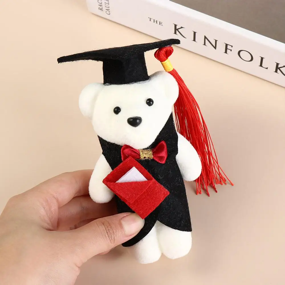 

Graduation Season Graduation Bear Doll Graduation Ceremony Congratulation Bachelor Bear Plush Toy 14cm Celebrate Party