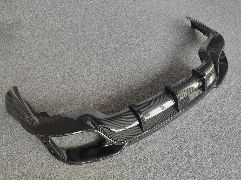 

Real Carbon Fiber Rear Diffuser Body Kit CM Style Upgraded Rear Bumper Splitter for Panamera 971 Body Parts
