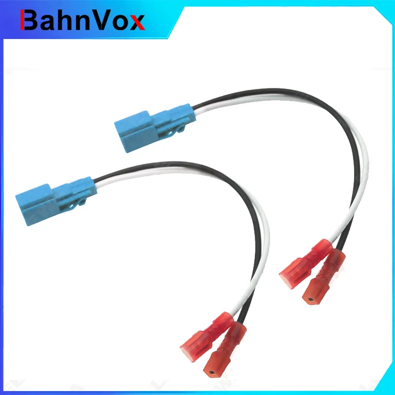 Bahnvox 2pcs Car Speaker Wire Harness Adapter Connection Plug Cable Connector for BMW 3Series E90 E91 E92 E93 F30 F31 F34 325 Ca