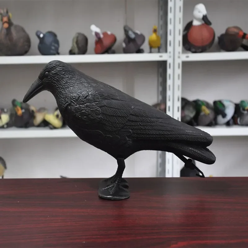 

Simulation Black Crow Raven Bird Repellent Pest Control PigeonRepellent Garden Decoration Outdoor Decoracion Accessories 2023