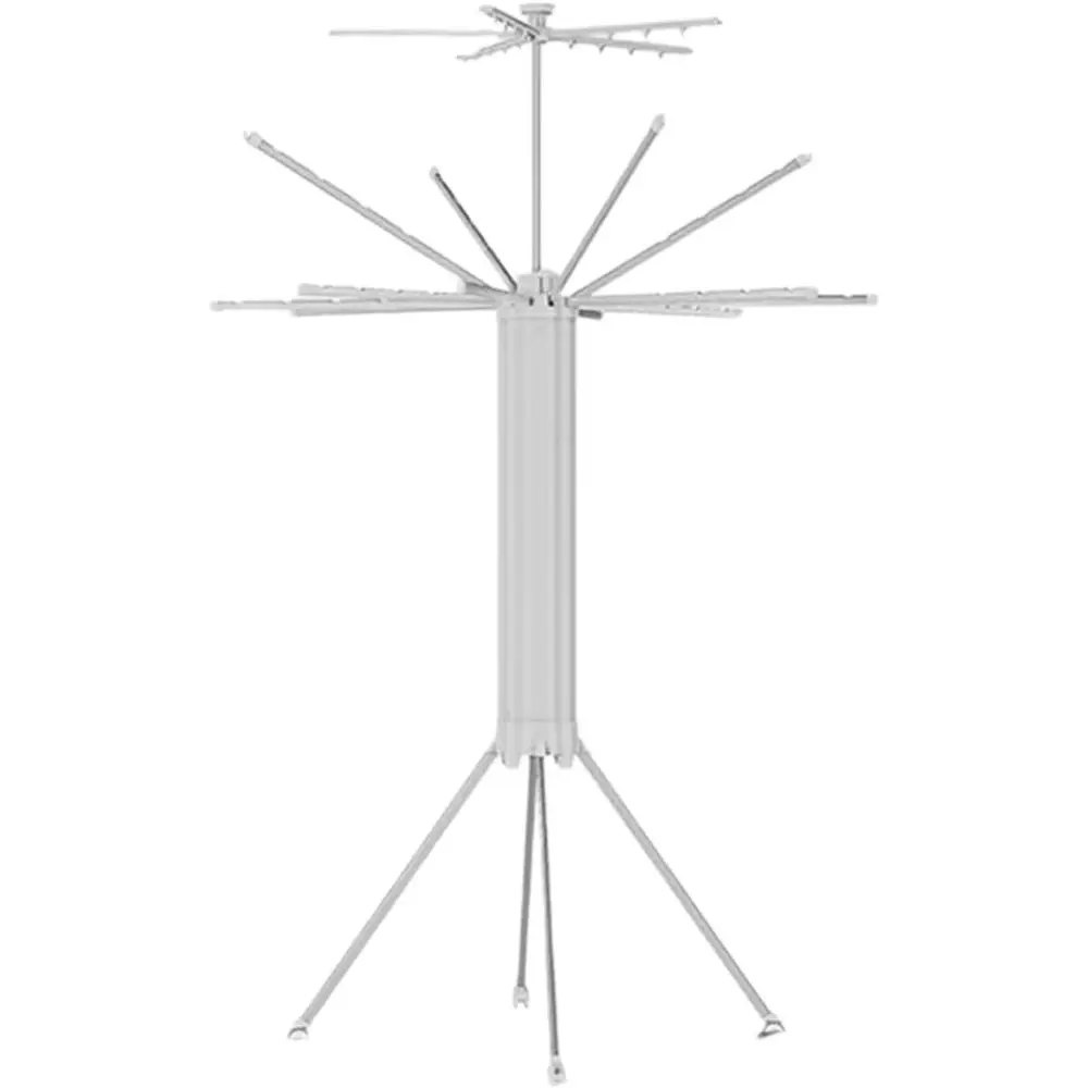 

Прочная регулируемая складная сушилка для белья, 16 вешалок, подходит для использования в помещении и на улице