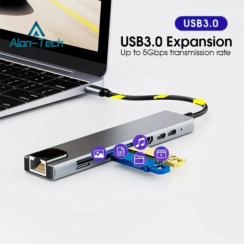 HUB USB C: connessioni Multiple per MacBook Pro/Air e altri dispositivi di tipo C