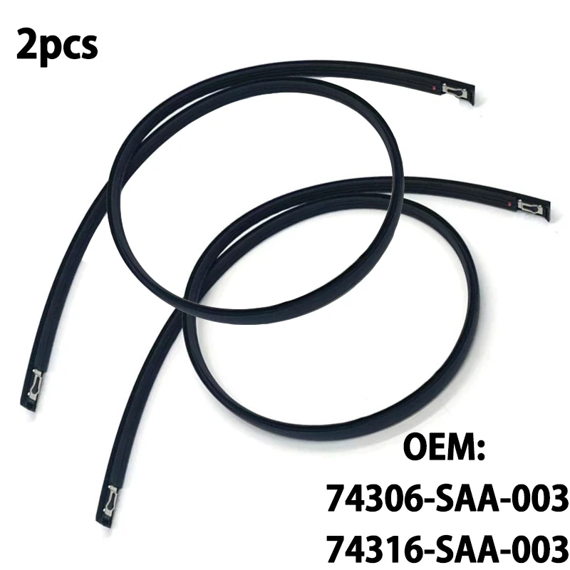 

1 пара для HONDA JAZZ FIT 2005 2006 2007 2008 GD1 GD3, уплотнительная лента на крышу автомобиля, резиновая уплотнительная лента на крышу автомобиля, автомобильные аксессуары