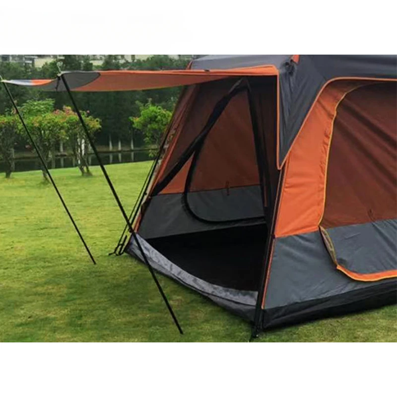 Shanghai good sale Outdoor Waterproof Large Family 8 Person Cheap Luxury Camping Tent For Sale OEM Accecptablecustom