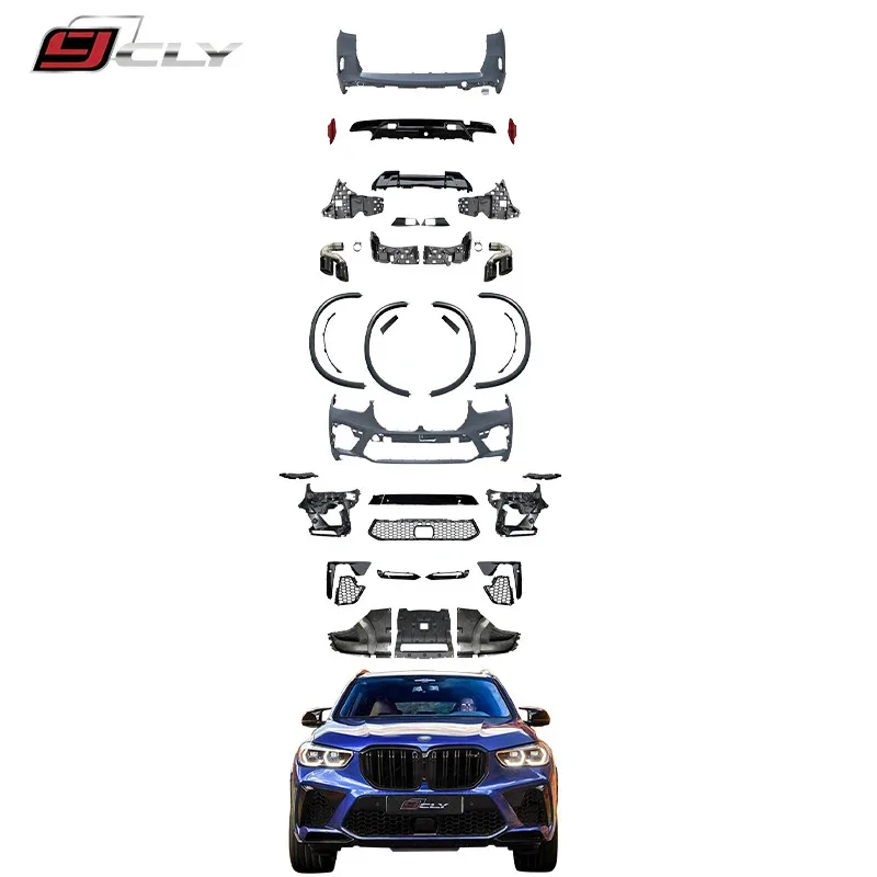 

Limited Time! CLY X5M MT Kit for X5 G05 Pre | Full Bumper+Lip+Grill+Exhaust | Factory Wholesale
