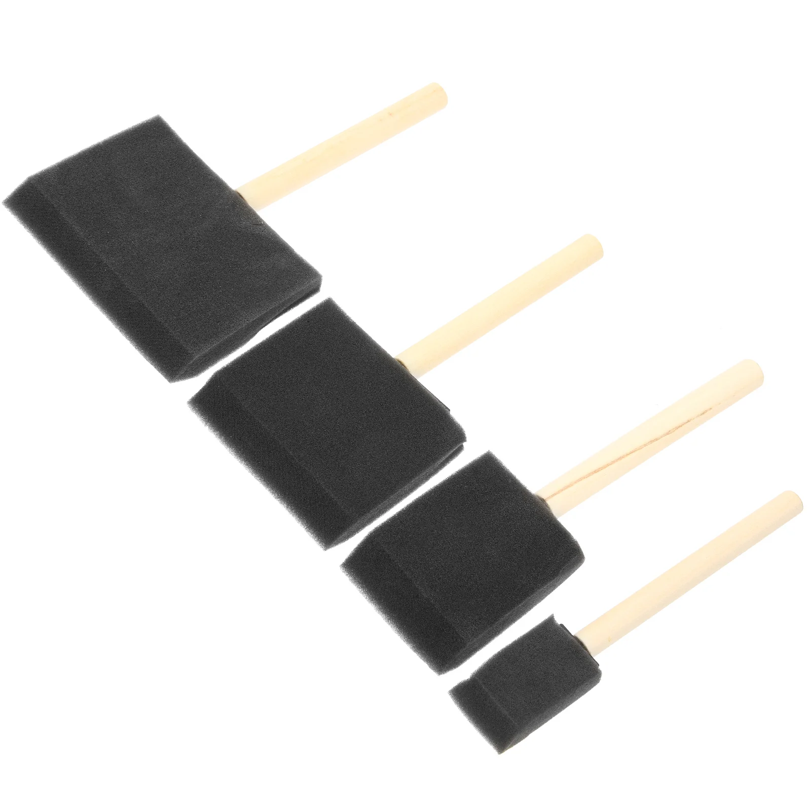 3 Sets Foam Brush Sponge Child Painting Staining Sponges Tools for Template