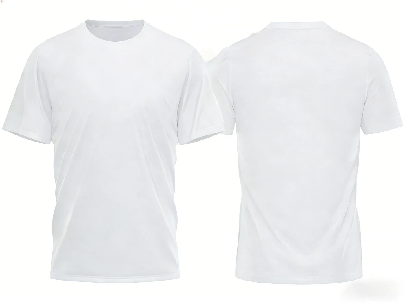 Summer Men T Shirt Cotton Tops Women Solid Color Blank Tshirts O-neck Round Collar Short-Sleeve Couple White Top Tees Clothing