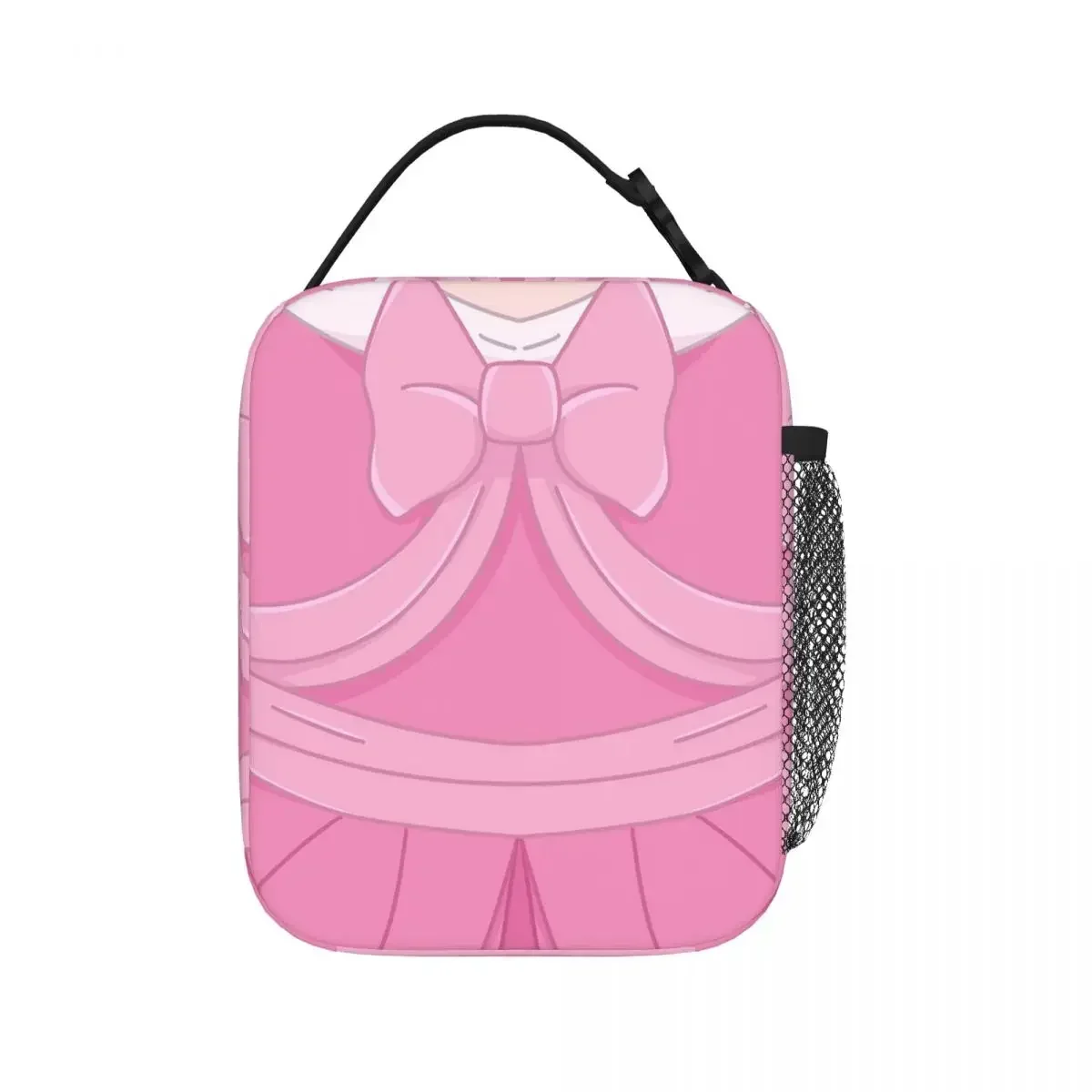 

Cinderella's Pink Dress Lunch Bags Insulated Lunch Tote Waterproof Thermal Bag Resuable Picnic Bags for Woman Children Office