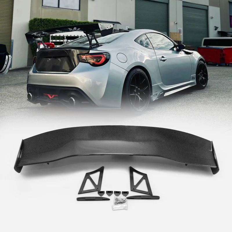 

For GT86/BRZ VTX2 Style Rear GT Spoiler 1600MM - Side Mount - JDM Aerodynamic Tuning Part