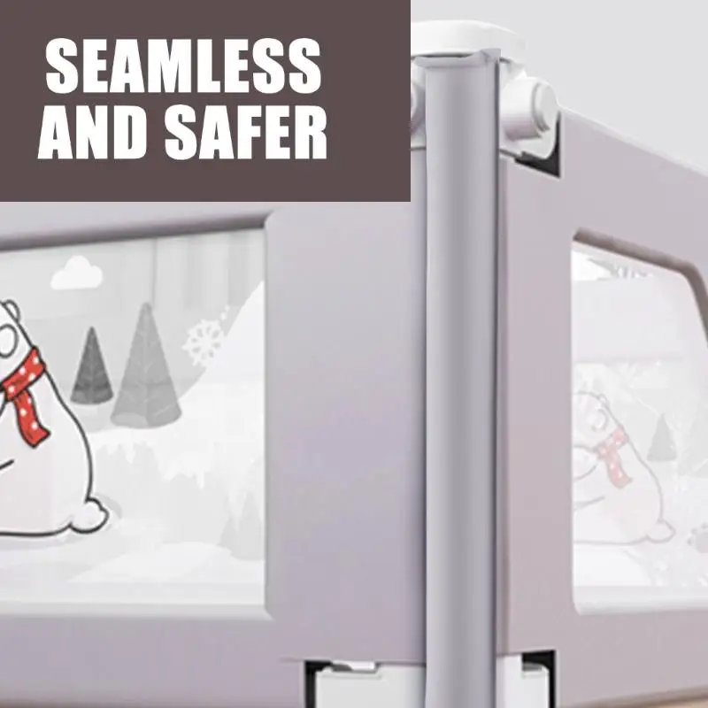 بطانات آمنة مضادة للصدمات لقضبان السرير الناعمة المضادة للصدمات من أجل سلامة الأطفال الرضع