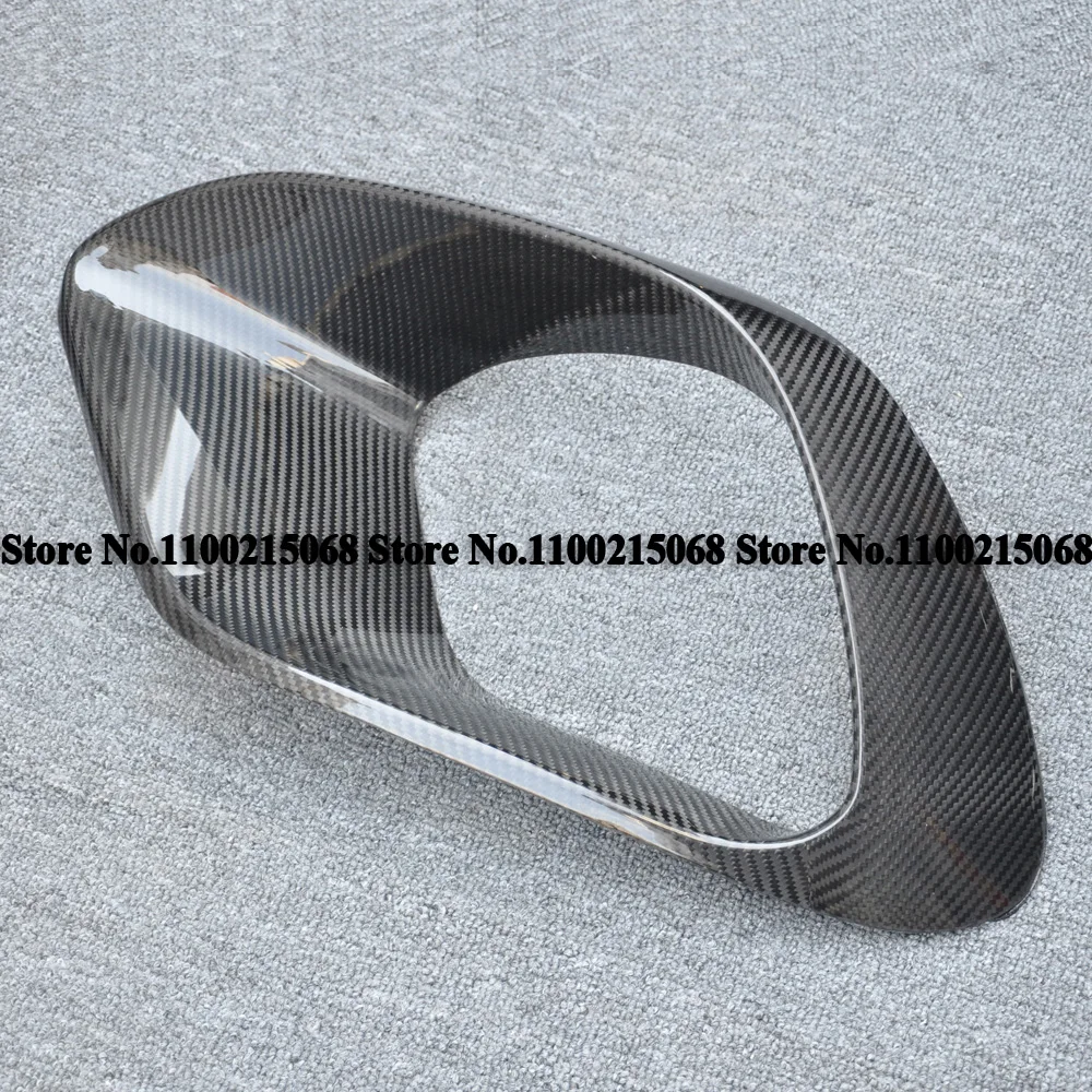 For Mercedes-Benz CLA Class W118 A45 A45S 2020-2022 Carbon Fiber Front Bumper Lip Splitters Air Vent Outlet Auto Tuning