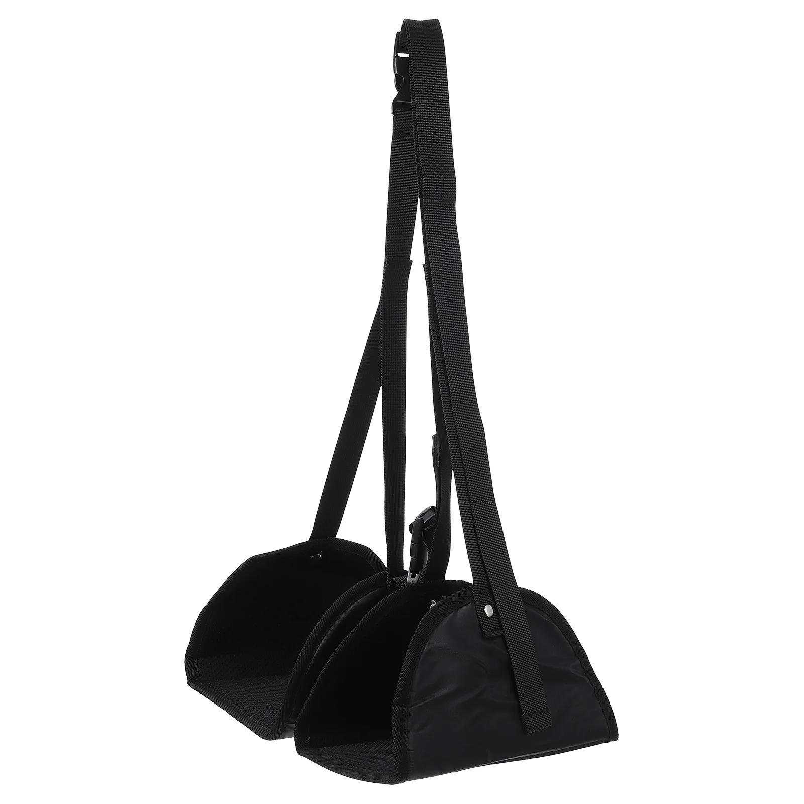 

Oxford Cloth Airplane Footrest Adjustable Buckle Foot Hammock Comfortable Portable Lightweight Travel Essentials Foot Rest