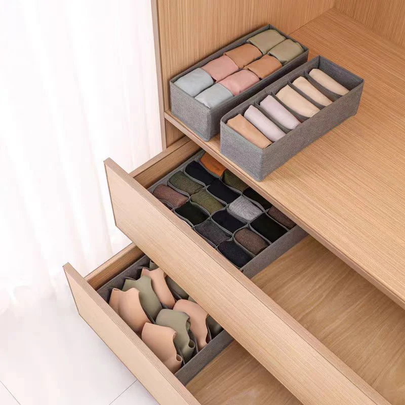 Drawer Underwear Socks Bra Storage Box Clothes Storage Organizer Underwear Bag Household Wardrobe Box Cabinet Drawer Organizer