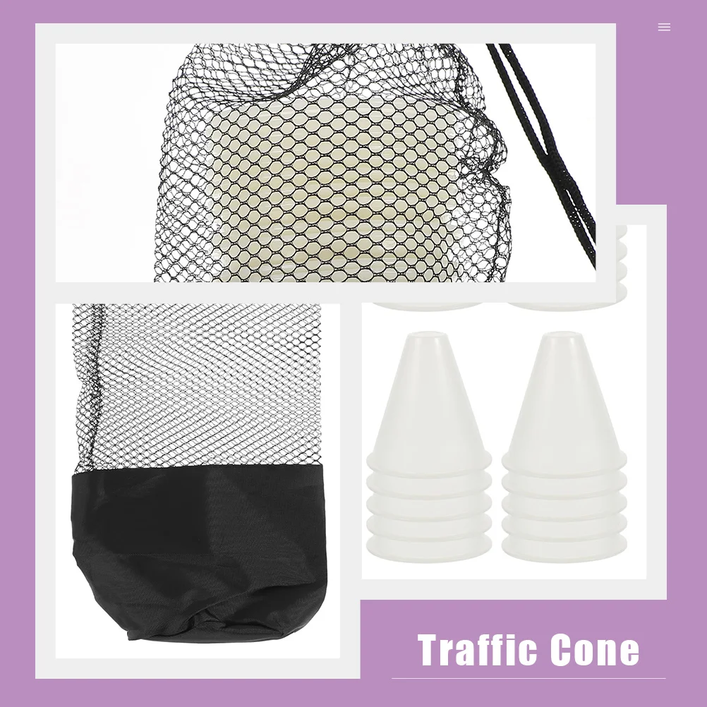 

1 комплект, 1 комплект тренировочных блокпостов для катания на роликовых коньках, маркер для ловкости на открытом воздухе, ветрозащитные светящиеся дорожные конусы, спортивные тренировочные инструменты