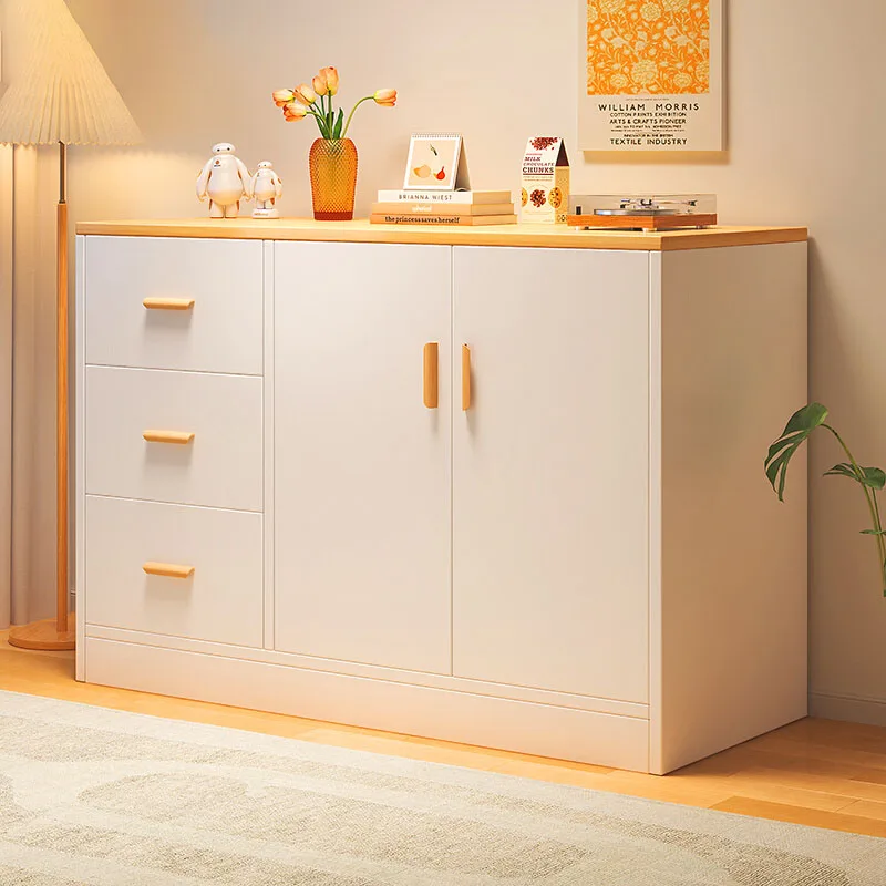 Nordic White Cabinets The Living Room Luxury Craft Art Fashion Display Cabinet Aesthetics Drawers Vitrine Home Furniture