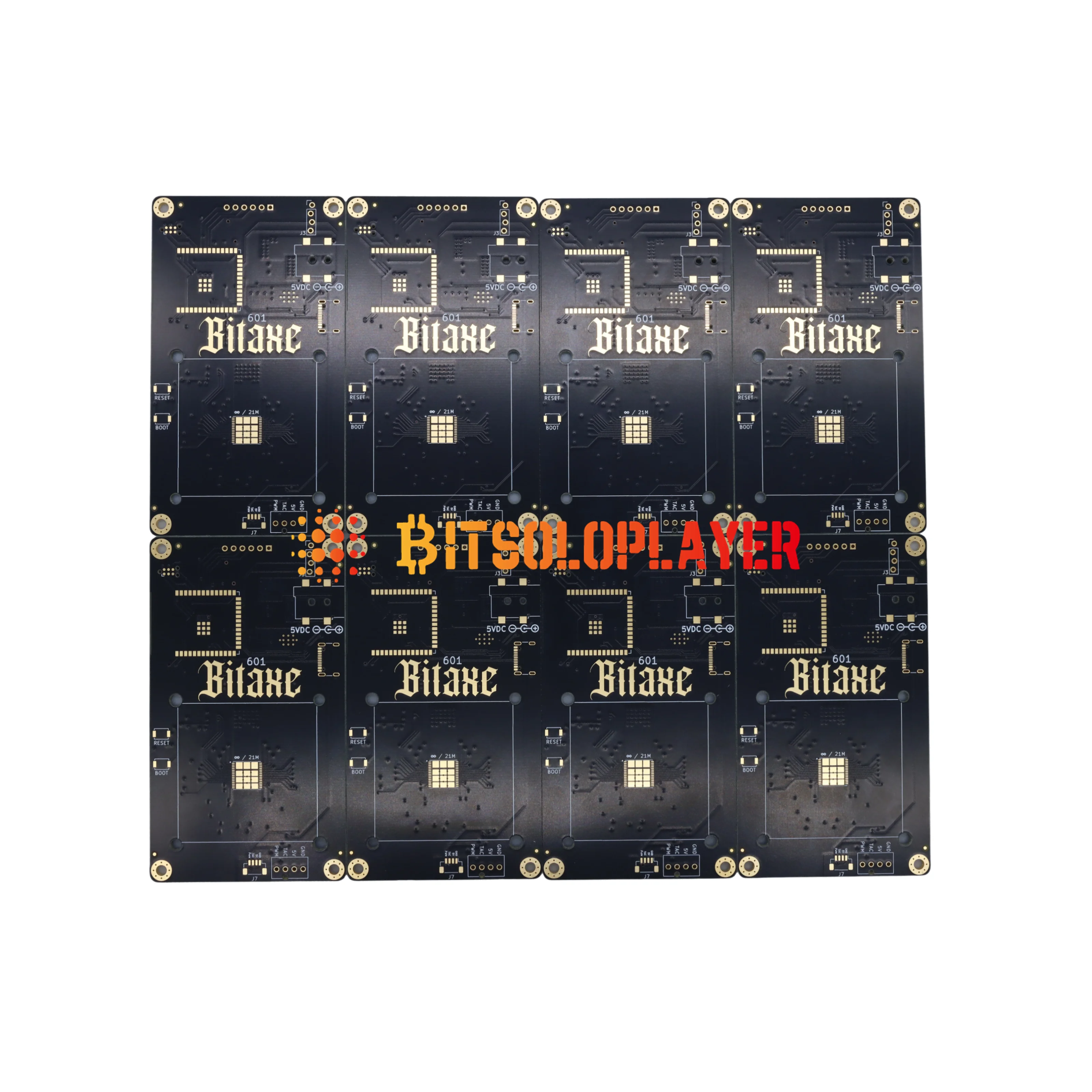 Placa PCB banhada a ouro para Bitaxe Gamma 601