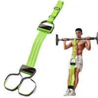 Pull Up Auxiliary Belt Device Adjustable Horizontal Bar Assist Belt Usb Charging Hanging Training Elastic Rope Resistance Band