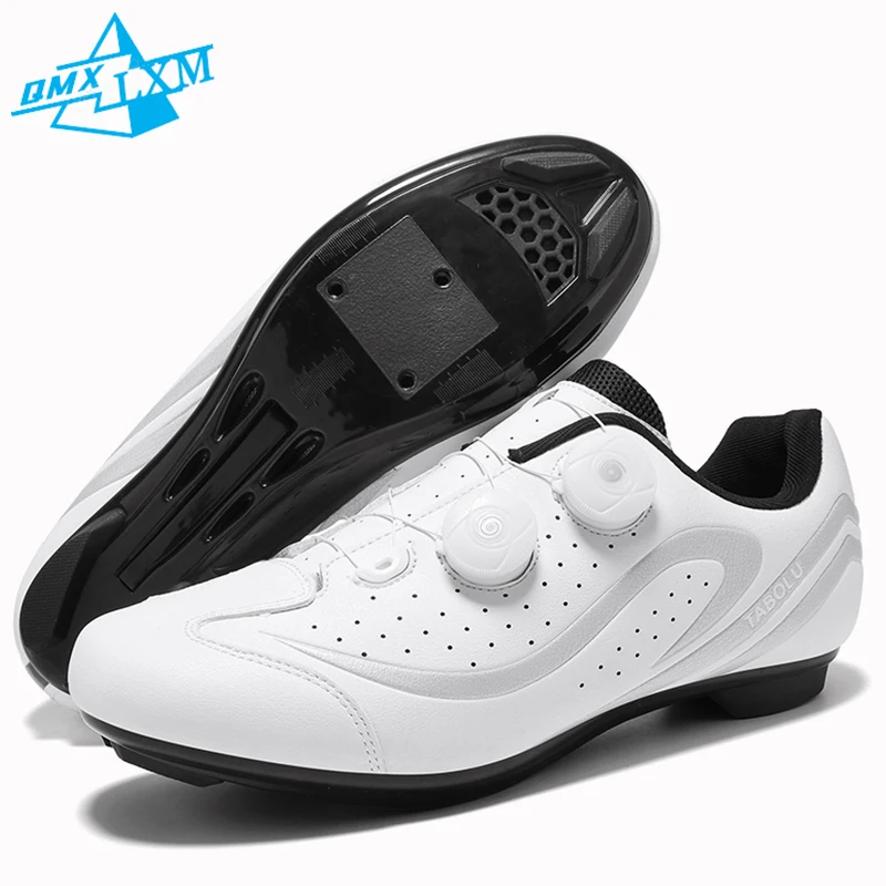 

LiXingMing Men Cycling Shoes Road Bike T885 White Racing Speed Self-Locking Bicycle Sneakers Women Cleats Mountain Biking Shoes