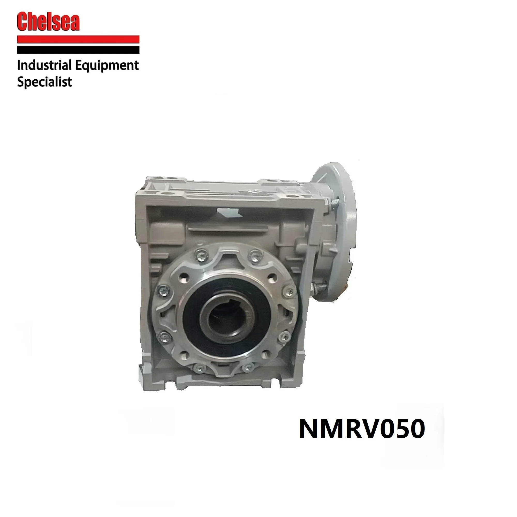 Chelsea Worm Gearbox NMRV050 Input 11/14/19 Output 25mm Ratio 5:1-100:1 Motor1400rpm 0.12-1.5Kw Worm Gear Tin Bronze+Mineral Oil