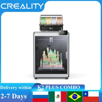 Creality K2 PLUS Combo 3D Printer 600mm/s Speed 350*350*350mm Printing Area Double AI…
