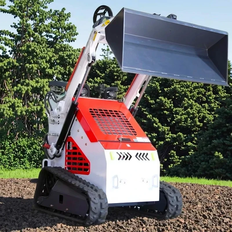

Landward Wheel Loader Diesel Home Use Mini Skid Steer Loader KUBOTA Engine Used/New Mini Track Loader Euro 5 Customize Wholesale