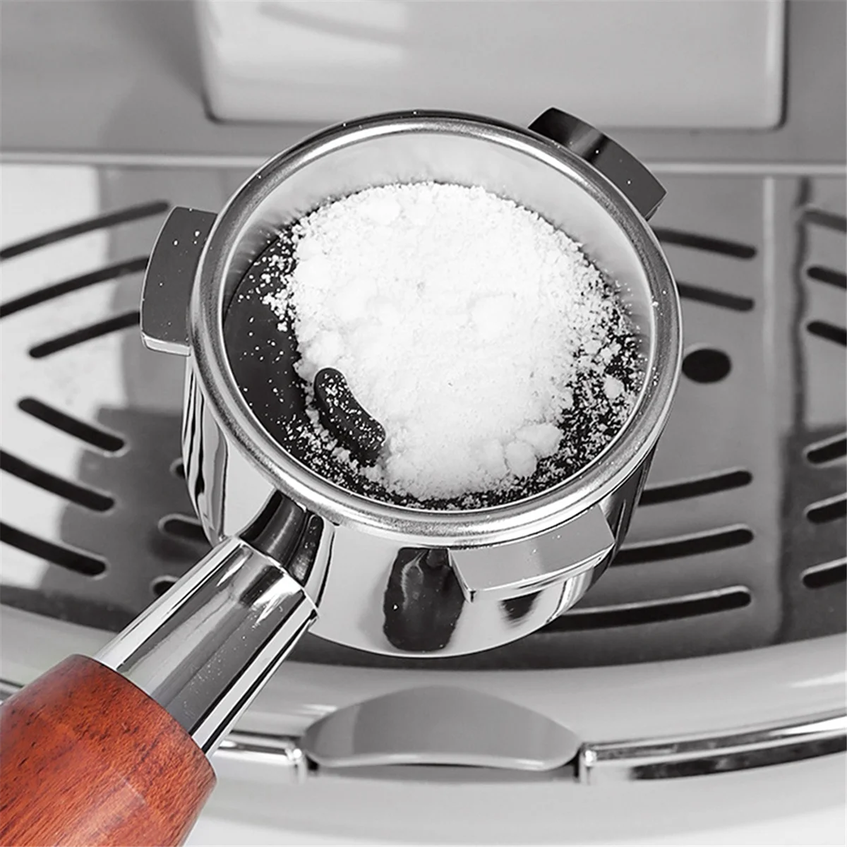 EULM Nynkyon 3pcs Sage Coffee Machine Cleaning Sheet, 54mm Espresso Machine Universal CD.