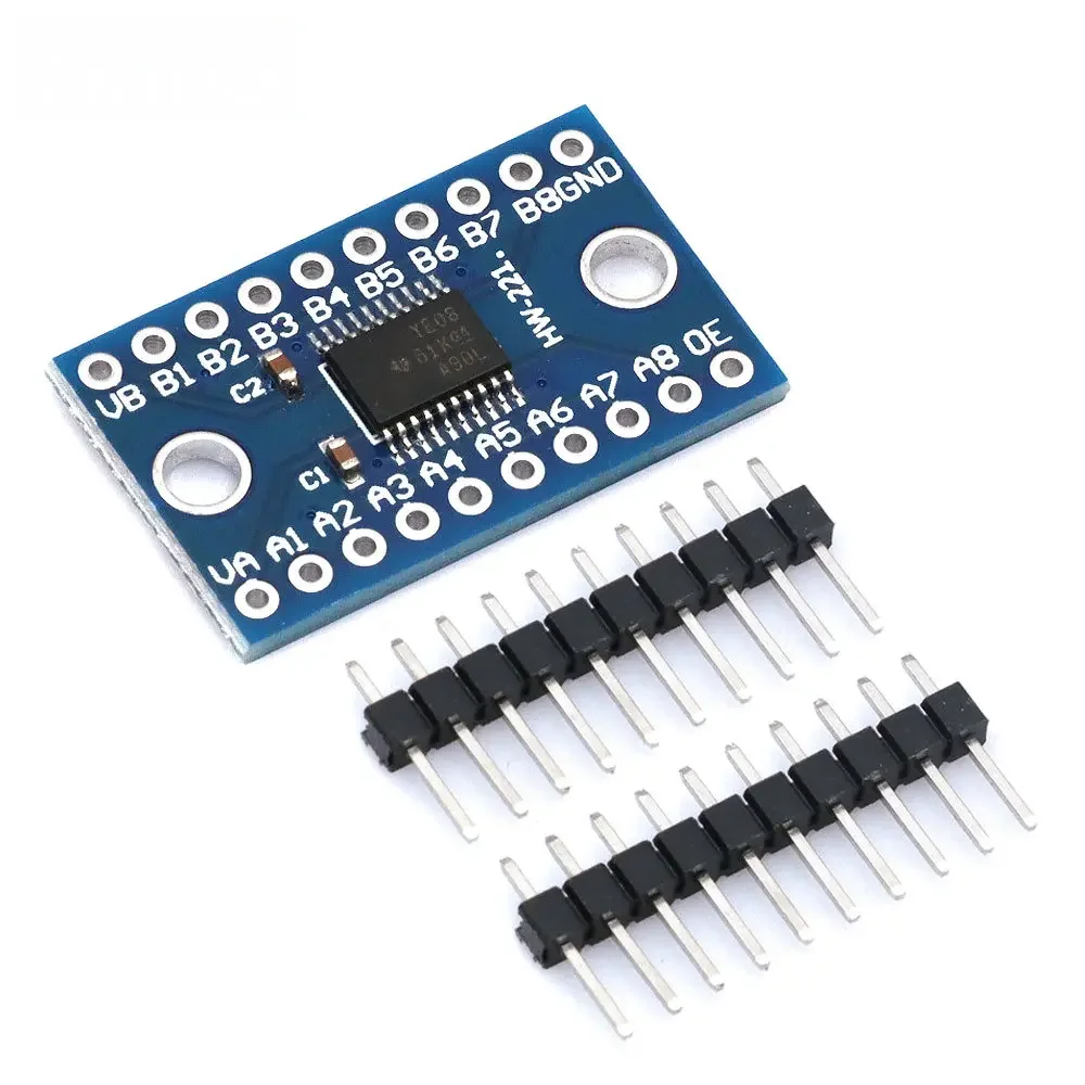 TXS0108E 8 Channel Logic Level Converter Bi-Directional High Speed Full Duplex Shifter 3.3V 5V for Arduino Raspberry Pi