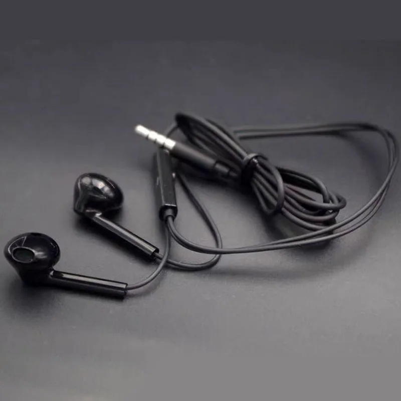 Original 3.5mm Semi In Ear Wired Earphones for Moto Mobile Phones with Microphone Calls Flat Remote Earbuds with Three Balanced