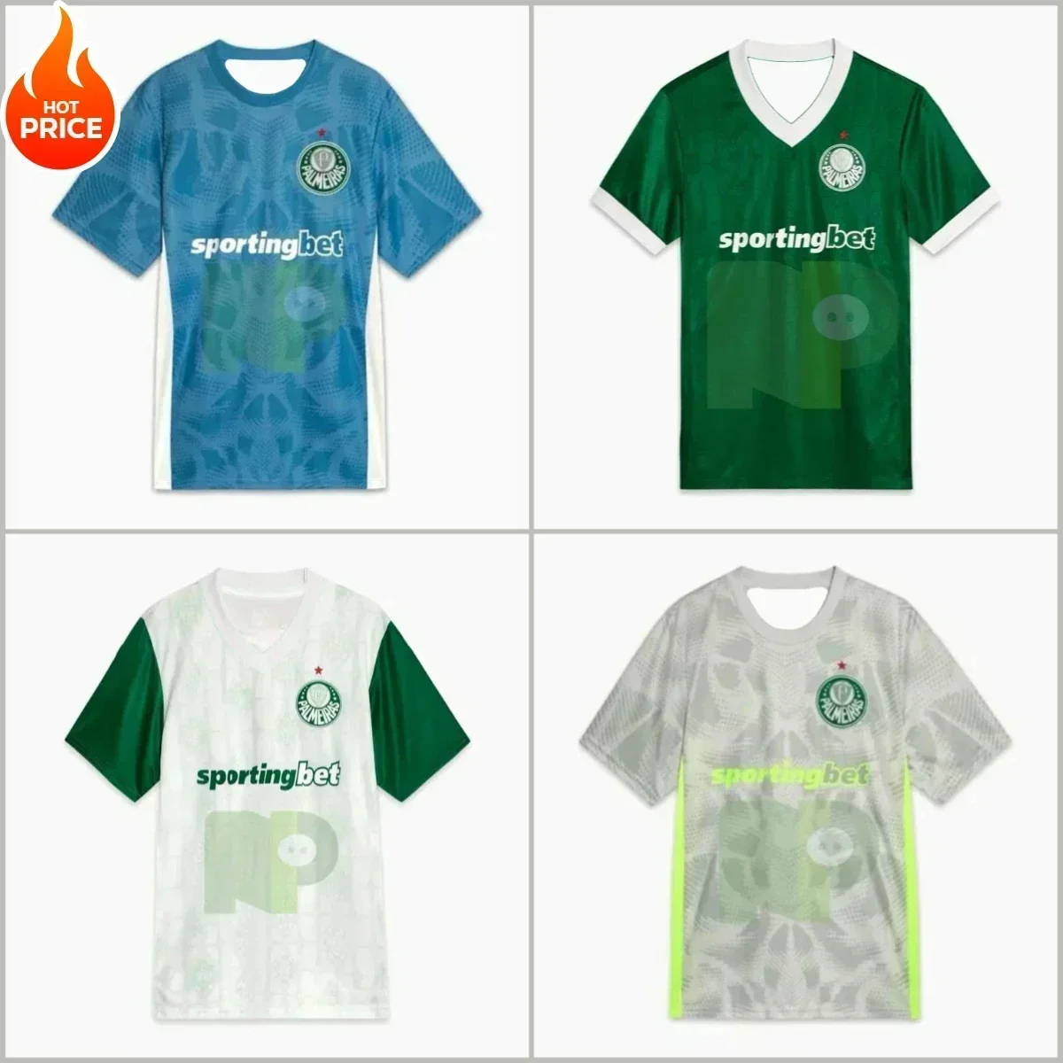 

2025 New Arrive Style Palmeiras Home Football Jersey Man Women Daily Outdoor Sport T-Shirt Comfort Breathable Tee 3D Fashion Top