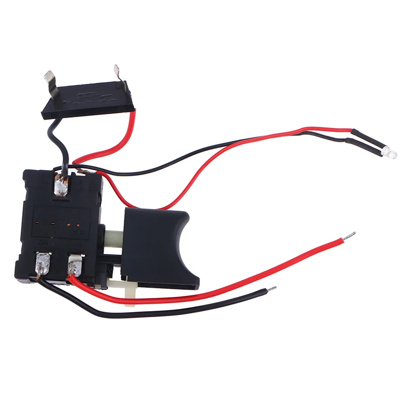 

Электрическая дрель, пылезащитный контроль скорости, кнопочный триггерный переключатель, 12 В, переключатели для аккумуляторной дрели, сменный переключатель для электроинструментов