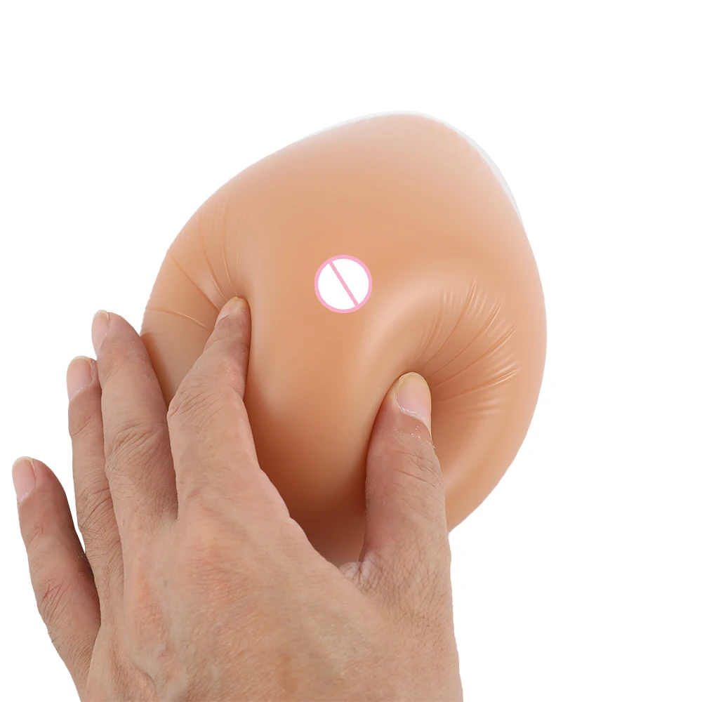 

IVITA 1 Pair No Areola Drawn Suntun Silicone Realistic Prosthetic Fake Breasts Form,Artificial Silicone Fake Boobs Crossdresser