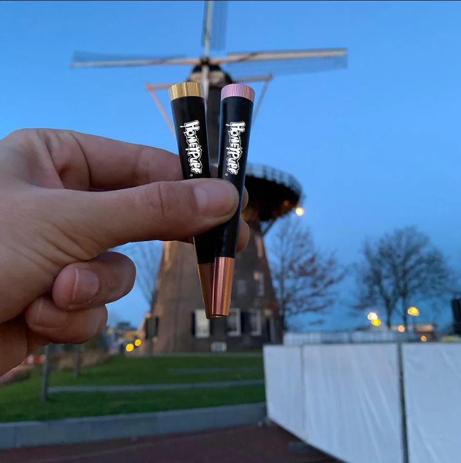 Metal Smoking Pipe and Activated Carbon Filter with Both Ceramic Caps 50PCS Per Box Extra Slim 6MM Activated Charcoal Filters view 2