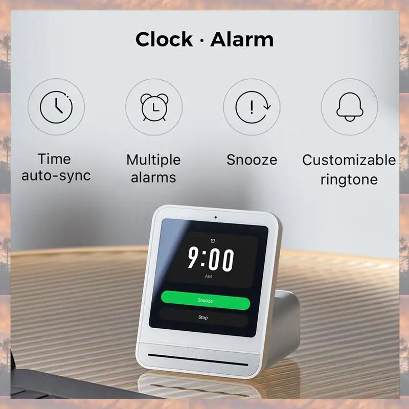 N75R-Air Monitor 2 Smart Home Touch Screen Control Temperature Humidity Sensor CO 2 PM2.5 Detector For Mihome App