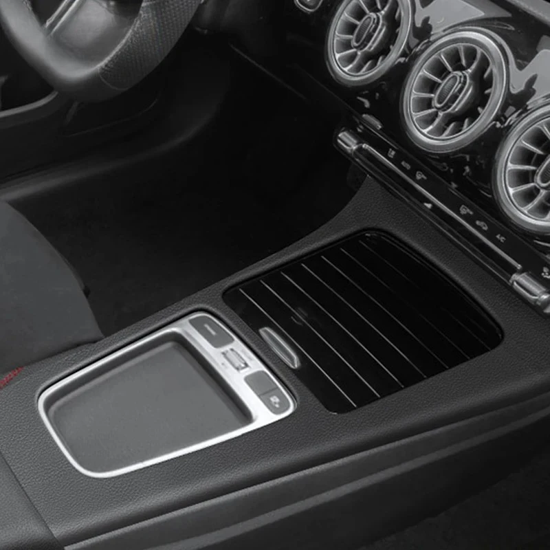 For Mercedes Benz Class A A180 A200L CLA Center Console Panel Protection Anti Scratch Decorative Sticker Interior Accessories