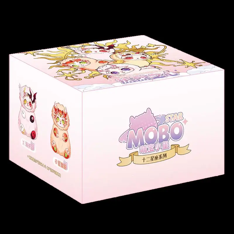 Mobo Star Passionate Heart Series صندوق أعمى دمية قطيفة عصرية من الفينيل لعبة ناعمة قابلة للجمع لديكور سطح المكتب هدية للفتيات