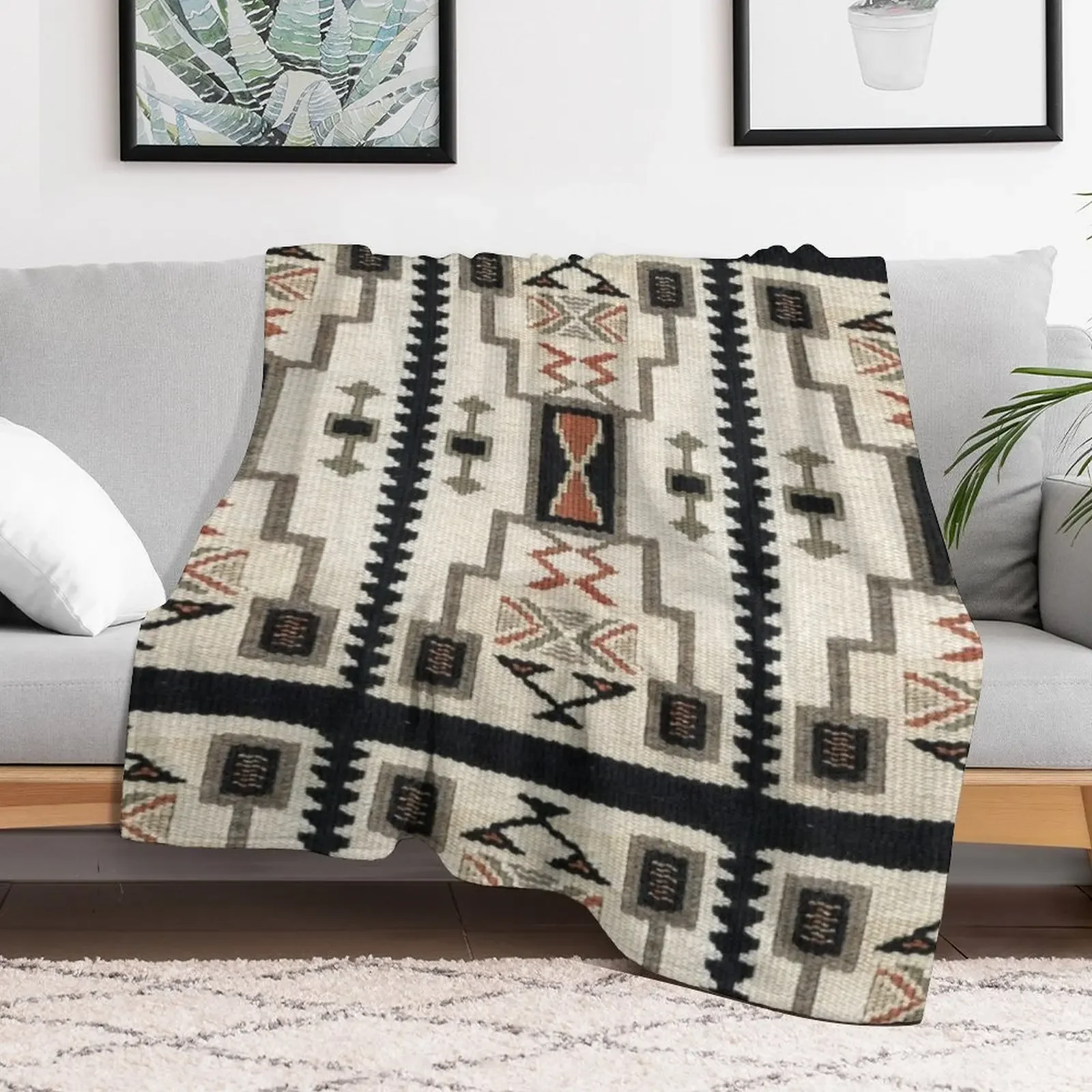 Storm Pattern Throw Blanket Soft Warm Blanket Gift for Grandparents